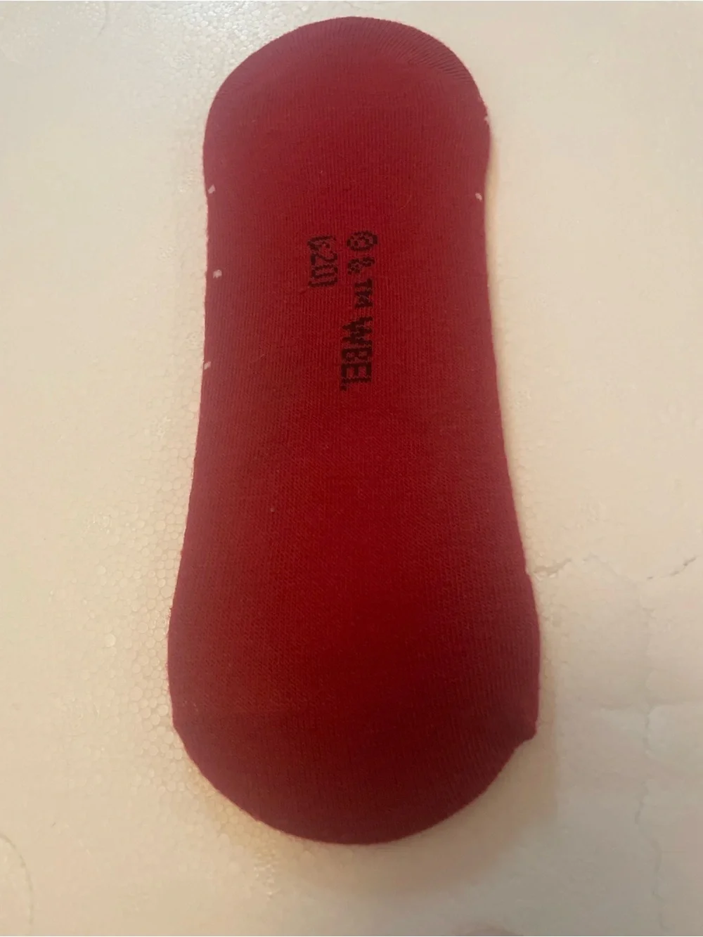 Harry Potter Platform 9 3/4 womens No-Show Socks - Red size 4-10 shoe new